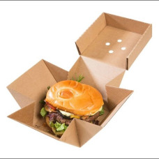Premium burger box single