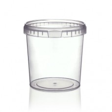 1000ml 122mm Tamper Evident container and lid