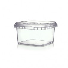 280ml Square Tamper evident container and lids