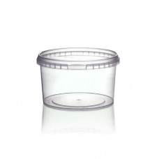 565ml 122mm Tamper evident containers and lids