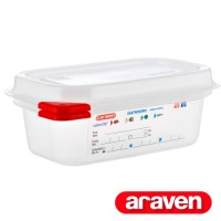 03020 GN1/9 PP airtight container 0.6L