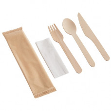 Wooden Cutlery Set 