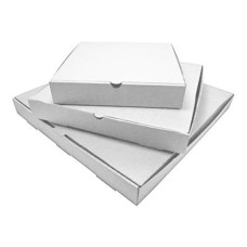 Pizza box 9" white