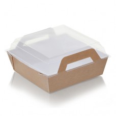 Vision + square ovenable tray
